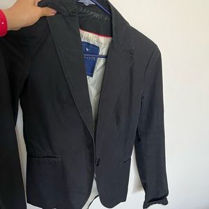 Smart navy blue blazer